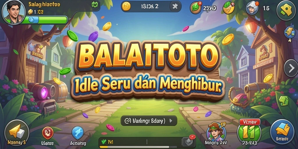 Screenshot BALAITOTO menampilkan gameplay Idle yang menarik.