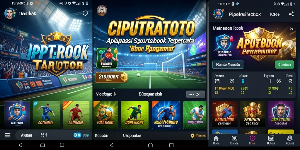 Tampilan gameplay yang menarik dari aplikasi Sportsbook CIPUTRATOTO.