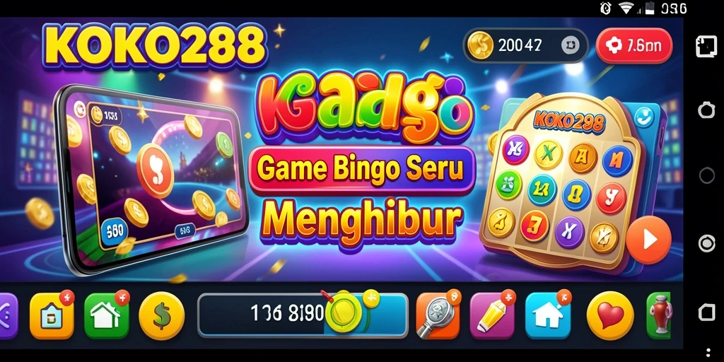 Tampilan gameplay menarik dari KOKO288 saat bermain Bingo.