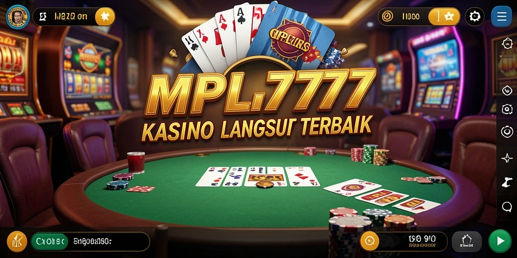 Tampilan gameplay Live Casino MPL777 yang mengesankan dan interaktif.