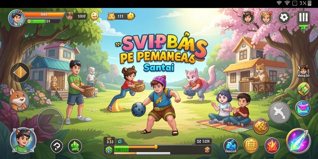 Tampilan menarik dari gameplay SVIP5 yang menyenangkan.