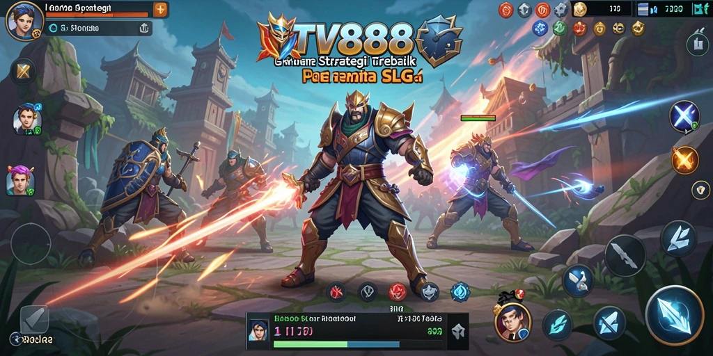 Tampilan gameplay TV888 yang menegangkan dan strategis.